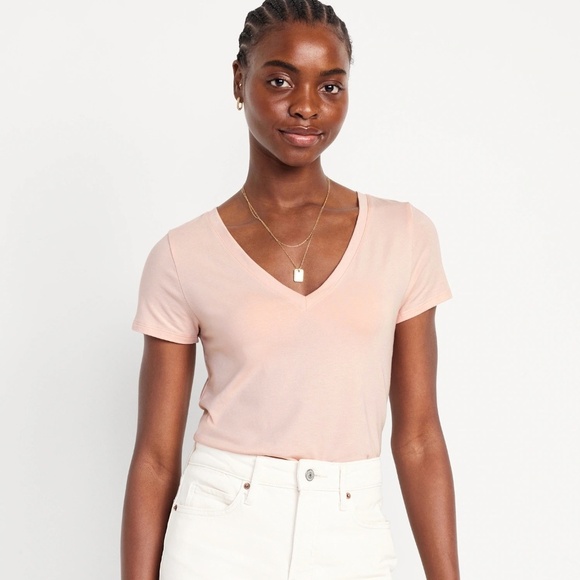 Old Navy Bestee V-Neck Tee - Size Small - Picture 1 of 6